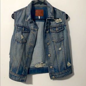 Denim vest